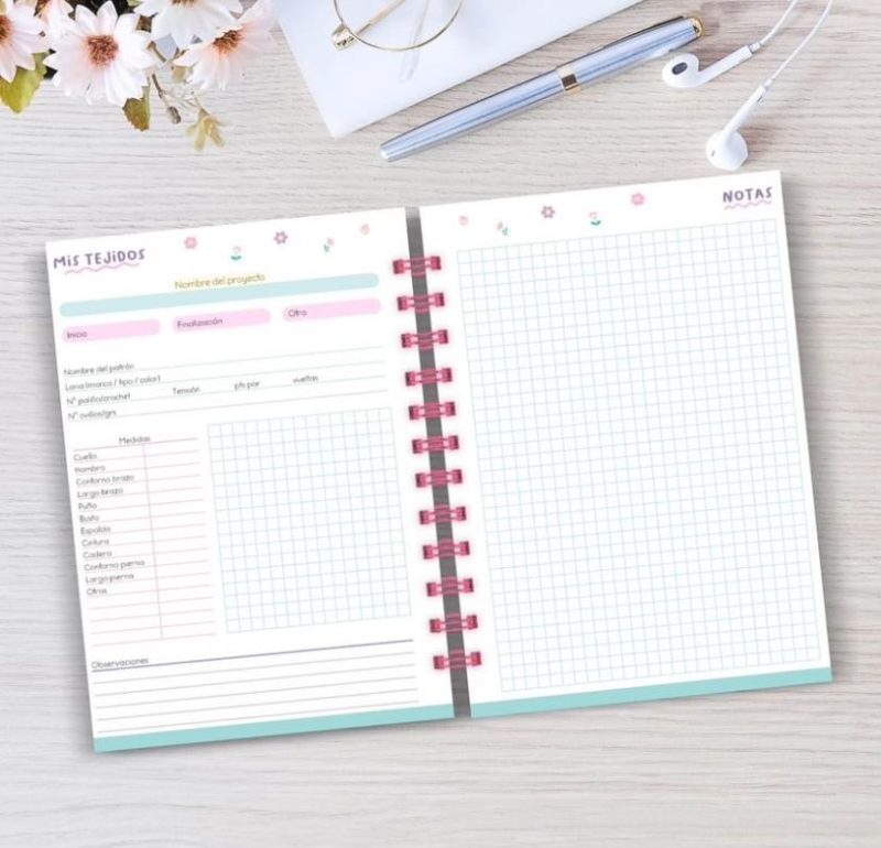 Cuaderno Tejedora - Imagen 3
