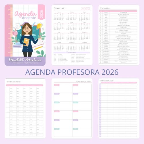 Agenda Profesora 2026